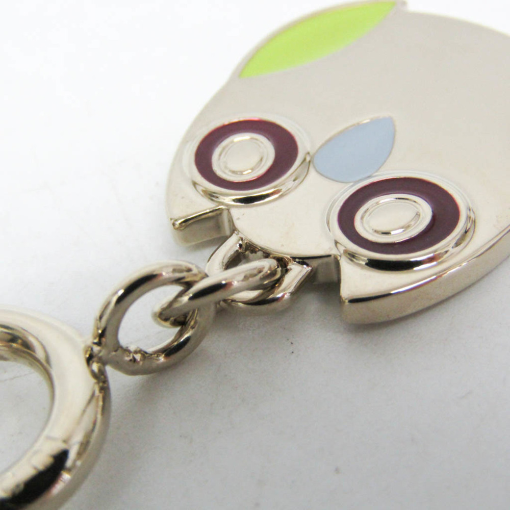 Gucci Metal Keyring Charm Silver,Light Green Owl charm - Picture 6 of 8